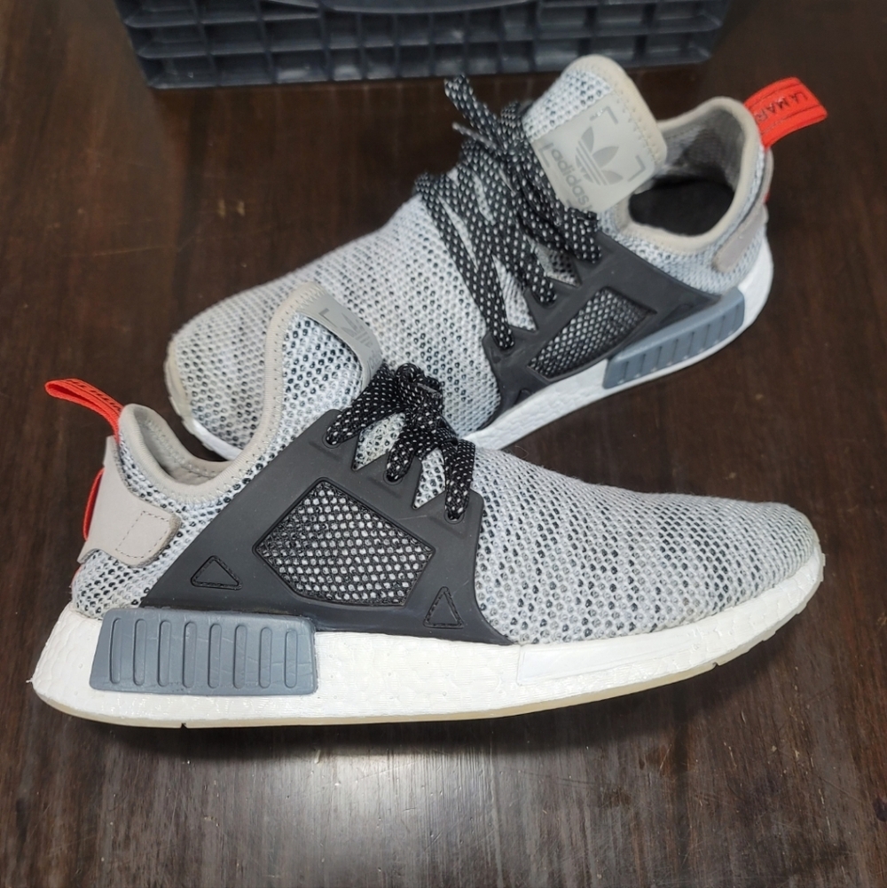 (RARE) JD Sports Excusive Adidas NMD XR1 Hexagon Mesh 'Onix Grey' Mens 10.5 - Picture 2 of 13